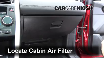 2016 range rover sport store cabin air filter